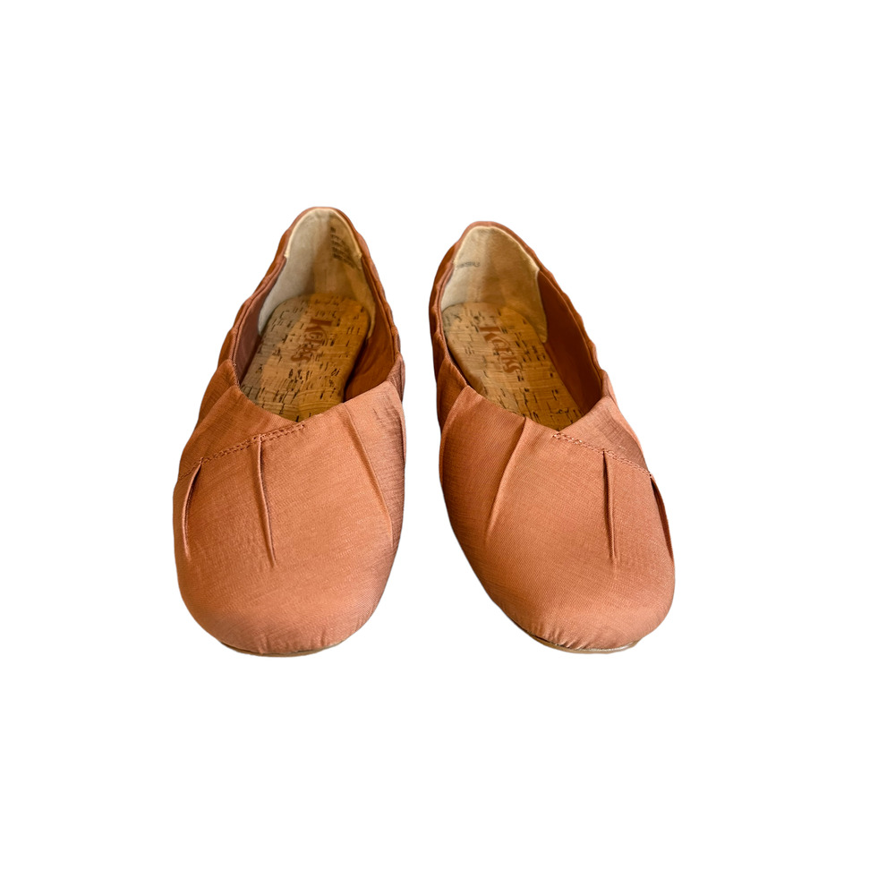 Korks Kork Ease Ballet flats Neutral Square Toe Fabric - Picture 3 of 6